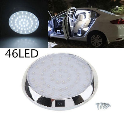 46-LED 12V CARAVAN BOAT TRUCK CAR INTERIOR ROOF CEILING DOME CABIN LIGHT OD AU - Aimall