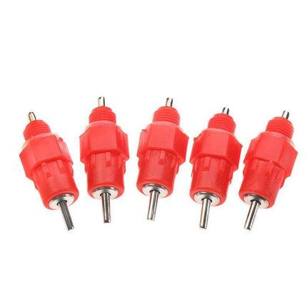 10 Pcs Water Nipple Valves Auto Drinker Waterer Feeder Poultry Chicken Duck Bird - Aimall