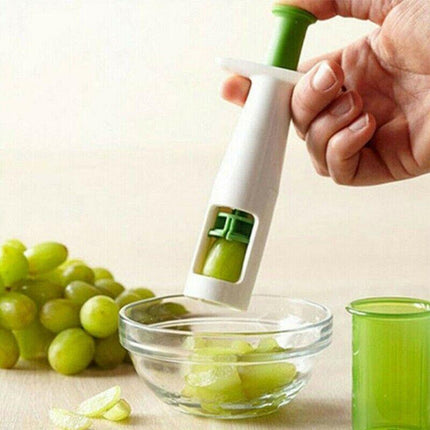 Grape Cherry Slicer Cutter Tool Auxiliary Baby Kitchen Food Vegetable Fruit AU - Aimall
