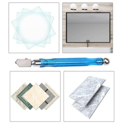 3-12 MM Glass Cutter Oil Feed Tungsten Carbide Alloy Cutting Wheel Glazing Tool - Aimall