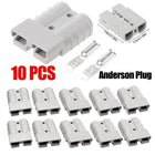 10 x Anderson Style Plug Connectors 50 AMP 12-24V 6AWG DC Power Tool AU Stock AU - Aimall