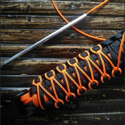 6/9 PCS Stainless Steel Paracord Bracelet Fid Lacing Stitching Needles Tool Set - Aimall