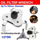 3 Leg Oil Filter Removal Wrench Tool Auto Engine- 1/2