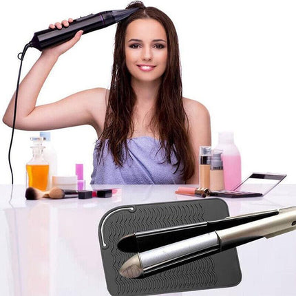 Heat Resistant Mat for Curling Flat Irons Hair Straightener & Hair Styling Tools - Aimall