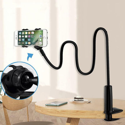 Mobile Phone Flexible 360° Clip Mount Stand Holder Bed Desktop Bracket Clamp AU - Aimall