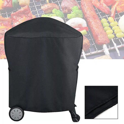 Cart Grill Cover Waterproof Protector For Weber Q200 Series #7113 BBQ Black AU - Aimall