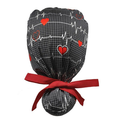 LongHair Surgical Scrub Cap Doctor Nurse Bouffant Hat Adjustable Comfy HeadCover - Aimall
