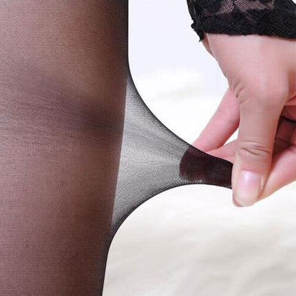 Sexy Women Sheer Lingerie Open Crotch Stockings Pantyhose Crotchless Tights Au Aimall