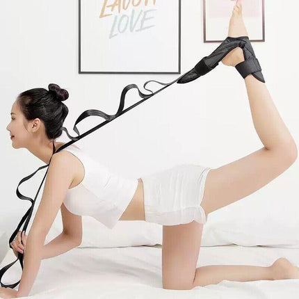 Yoga Flexibility Stretch Band Leg Fascia Stretcher Strap Ballet Gym Trainer - Aimall