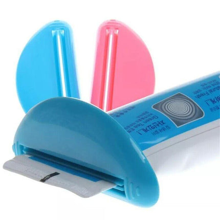 2PCS Plastic Toothpaste Tube squeezer Cream Dispenser Press Rolling Roller Tool - Aimall