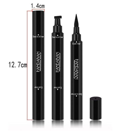 Winged Eyeliner Stamp Waterproof Makeup Eye Liner Pencil Black Liquid AU Stock - Aimall