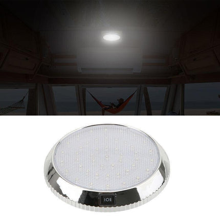 46-LED 12V CARAVAN BOAT TRUCK CAR INTERIOR ROOF CEILING DOME CABIN LIGHT OD AU - Aimall