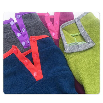 Pet Dog Puppy Winter Warm Fleece Jumper Vest Coat Jacket Apparel Clothes Outdoor - Aimall