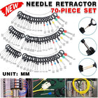 70Pcs Set Pin Ejector Wire Kit Extractor Auto Terminal Removal Connector Tool - Aimall