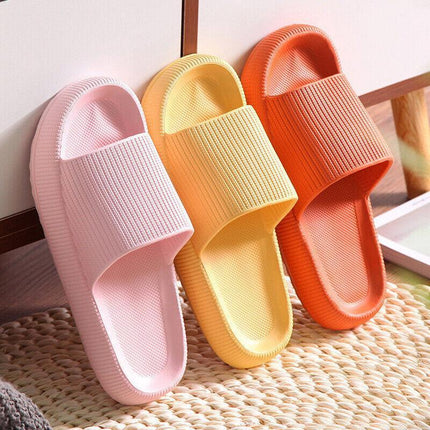 PILLOW SLIDES Sandals Ultra-Soft Slippers Extra Soft Cloud Shoes Anti-Slip AU - Aimall