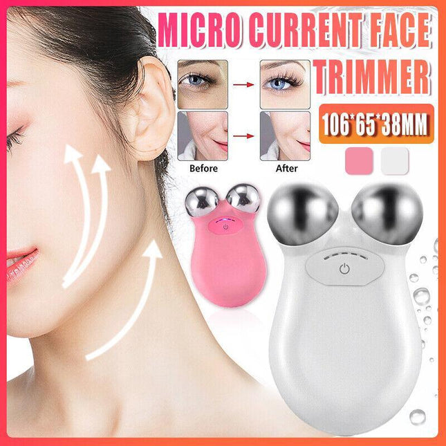 Microcurrent Face Skin Tightening Lifting Device Facial Beauty Machine AU Stock - Aimall