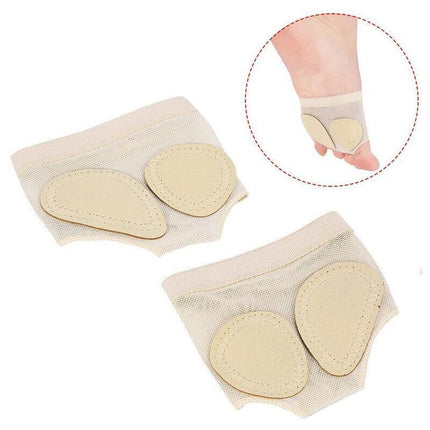 Ballet Dance Foot Thongs Toe Undies Forefoot Cover Half Lyrical Shoes Paws Pad - Aimall