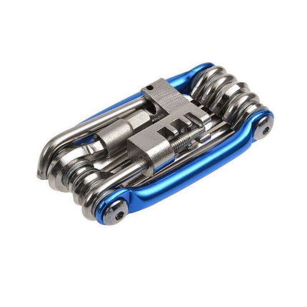 Bicycle Chain Multi-function Bike Portable Breaker Tool Repair Kit Extractor - Aimall