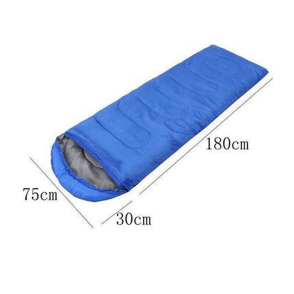 Outdoor Sleeping Bags Single Sleeping Bag Camping Hiking Winter Thermal AU Stock - Aimall