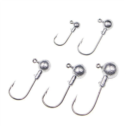 20PCS Jig Heads High Chemically Sharpened Hooks, Fishing Tackle AU - Aimall