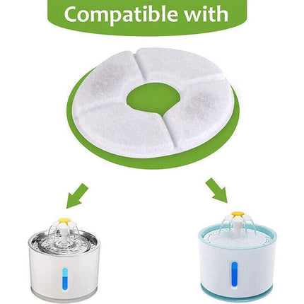 6/12Pcs Carbon Filters Water Fountain Replacement For Pet Dog Cat Water Drinking - Aimall