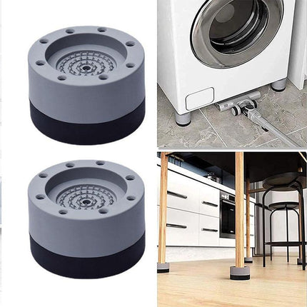 5pcs Anti Vibration Feet Pad Mats Washing Machine Non Slip Shock Proof Laundry - Aimall