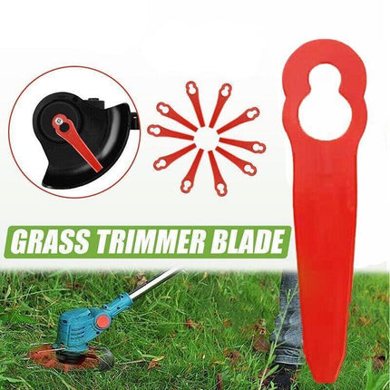 Grass Trimmer Plastic Blades Part Cutter Replace Acc Crop for OZITO Bosh Kuller - Aimall