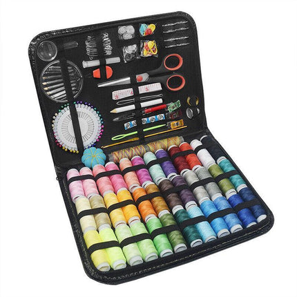 Sewing Kit 183Pcs Portable Mini Premium Travel Home Beginner Emergency AU Stock - Aimall