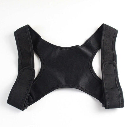 Posture Corrector Women Men Shoulder Brace Back Support Strap Belt Adjustable - Aimall