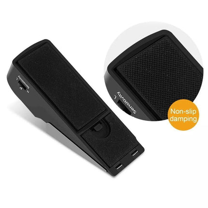 Home Security Wedge Door Stop Alert Detection Device Intruder Alarm Wireless AU - Aimall