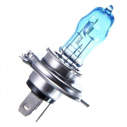 2 PCS H4 Headlight Globes Car Light Bulbs 100/90W 6000K 12V Xenon Super White AU - Aimall