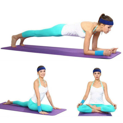 10/15/20MM Thick Yoga Mat Pad NBR Nonslip Exercise Fitness Pilate Gym Durable AU - Aimall