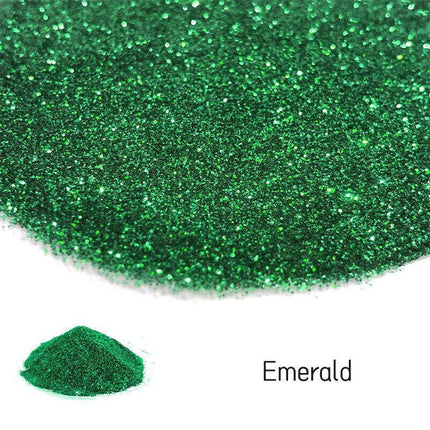 50G Fine Glitter Dust Powder Holographic Iridescent Metallic Body Nail Art Craft - Aimall