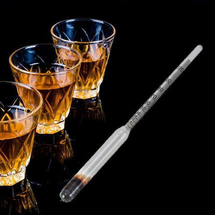 Alcohol Hydrometer Distilling 0-100% Meter with Measuring Cup 100ml AU Stock - Aimall