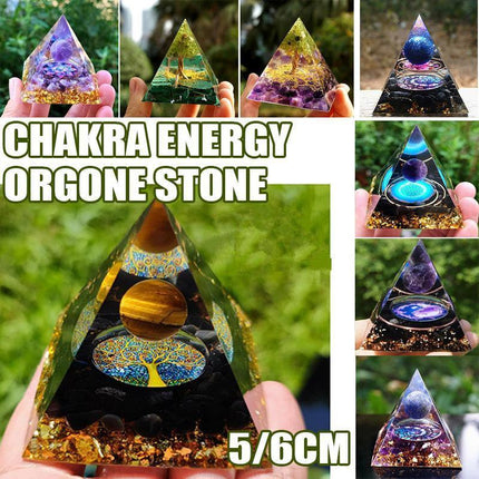Amethyst Crystal Sphere Orgonite Pyramidamp Obsidians - Aimall