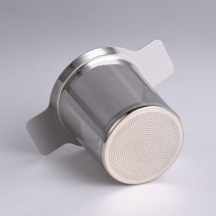 Tea Infuser with Lid Mesh Stainless Steel Metal Cup Strainer Loose Leaf Filter - Aimall