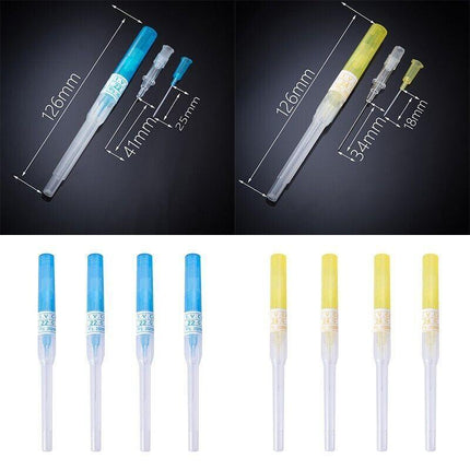 14g - 26g Catheter cannular tube Sterilized Body Piercing Needles 1-20PCS AU NEW - Aimall