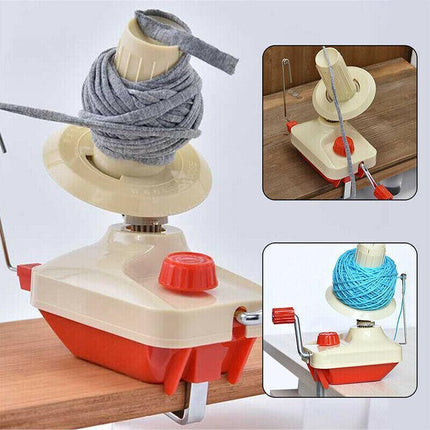 Swift Yarn Fiber String Ball Wool Winder Holder Hand Operated Yarn Winder AU - Aimall