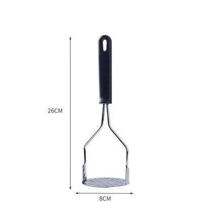 Kitchen Potato Masher Stainless Steel Vegetable Fruit Potatoe Press Crusher Tool - Aimall
