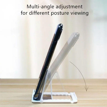 Universal Desk Stand Phone iPad Tablet Holder Adjustable Foldable Portable - Aimall