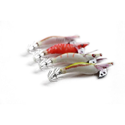 4 X Squid Jigs Lure 2.0 Egi Glow Tail Tackle Calamari Squid Jig Fishing Lures AU - Aimall