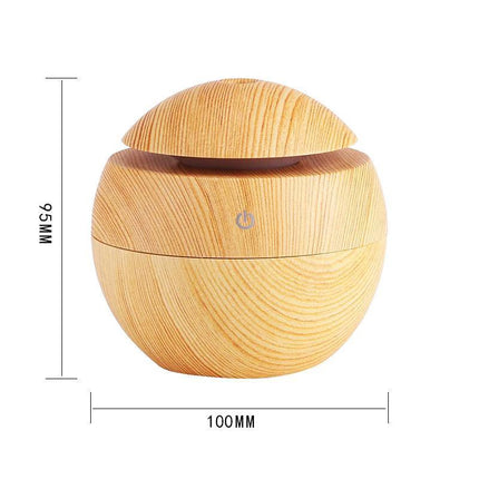 Ultrasonic Aroma Air Humidifier Aromatherapy Diffuser Essential Oil LED Purifier - Aimall