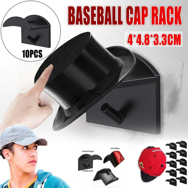 Baseball Cap Rack Hat Holder Rack Organizer Storage Modern Baseball Caps Hangers - Aimall