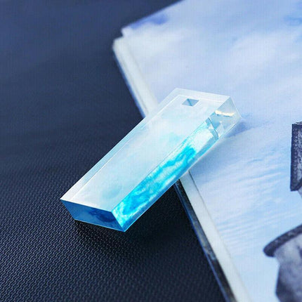 12 Silicone Mould Pendant Jewelry Making Necklace Mold Craft DIY Resin Supplies - Aimall