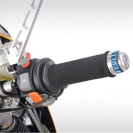 4PCS Motorbike Motorcycle Slip-On Foam Anti Vibration Comfort Handlebar Cover - Aimall