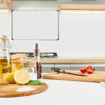 Portable Magnetic Home and Office Board Whiteboard 4 Sizes Marker Eraser Button - Aimall