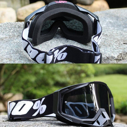 Motorcycle Racing Goggles Motocross MX MTB ATV UTV Dirt Bike Off-road Eyewear AU - Aimall