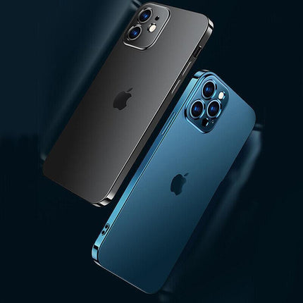 For iPhone 13 12 11 Pro Max Case Thin Matte Ultra Slim Shockproof Clear Cover AU - Aimall