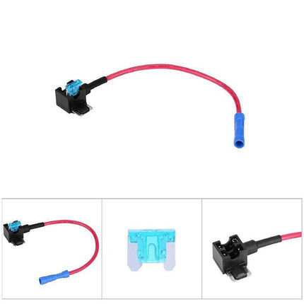 5PCS Add A Circuit Fuse Tap Car Micro Blade Fuse Box Holder 12V Low Profile AU - Aimall