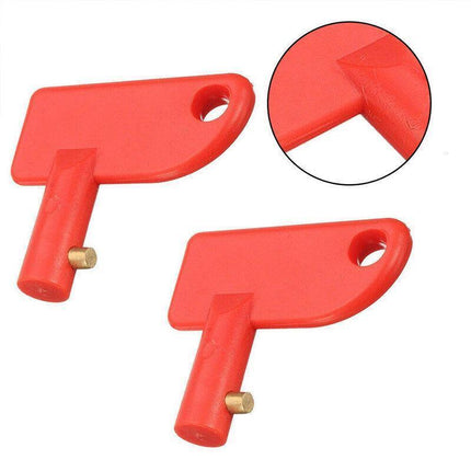 2PCS Battery Car Off Spare Switch Universal Key Cut Power Isolator Kill AU Stock - Aimall